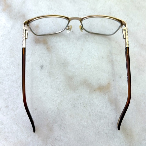 Guess Marciano GM 248 Brown and Gold Embellished Eyeglasses Frames 53 17 135 - Picture 2 of 8